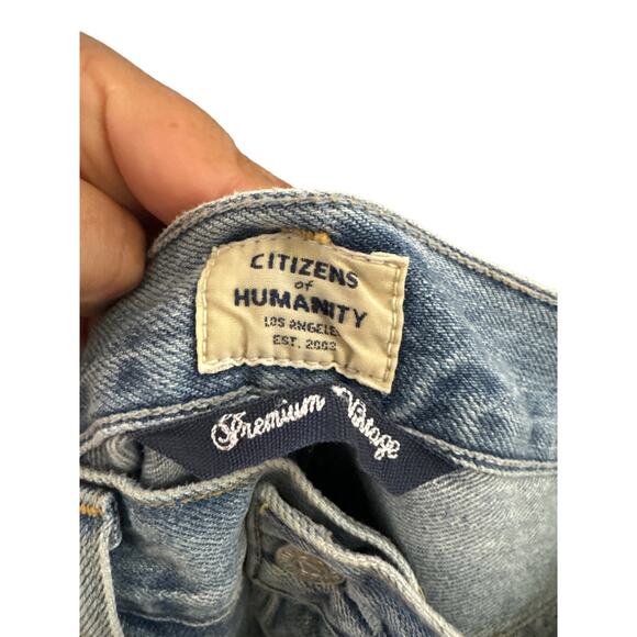 Citizens of Humanity Liya High Rise Classic Crop Fit Jeans Womens Size 25 - Picture 4 of 8